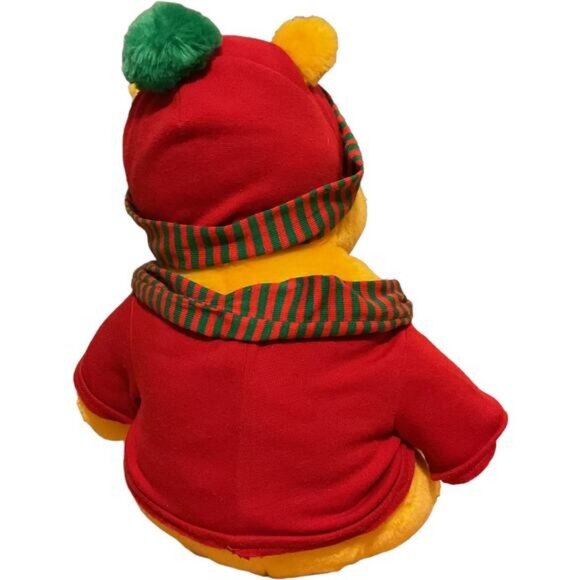 Disney Winnie The Pooh Plush Holiday Edition 15" Stuffed Toy - Picture 3 of 5